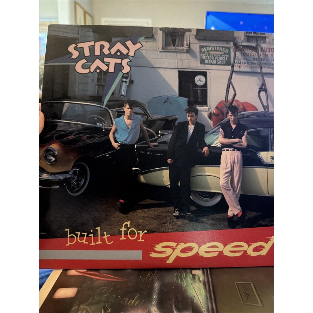 Stray Cats - Built For Speed - Vinyl E1 46103 Record LP - Picture 2 of 9